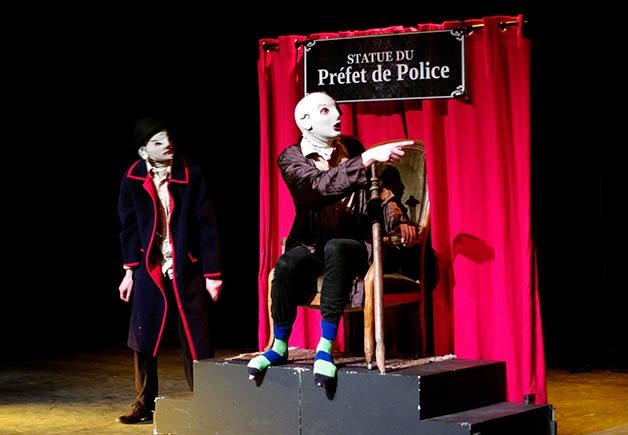 Hoc, ou le nez — scène du préfet